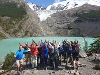Ausflug zum Wüstensee Lago del Desierto mit Wanderung am Huemul-Gletscher bei El Chalten