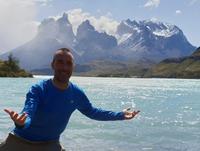 Wanderung zum Aussichtspunkt Los Cuernos in Torres del Paine Nationalpark in Chile