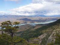 Wanderung zum Aussichtspunkt de las Torres in Torres del Paine Nationalpark in Chile