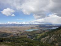 Wanderung zum Aussichtspunkt de las Torres in Torres del Paine Nationalpark in Chile