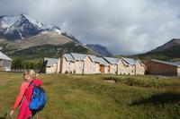 Wanderung zum Aussichtspunkt de las Torres in Torres del Paine Nationalpark in Chile