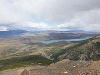 Wanderung zum Aussichtspunkt de las Torres in Torres del Paine Nationalpark in Chile