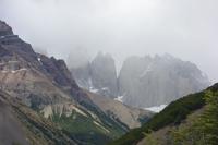 Wanderung zum Aussichtspunkt de las Torres in Torres del Paine Nationalpark in Chile