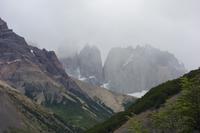 Wanderung zum Aussichtspunkt de las Torres in Torres del Paine Nationalpark in Chile