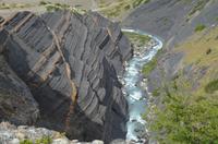 Wanderung zum Aussichtspunkt de las Torres in Torres del Paine Nationalpark in Chile
