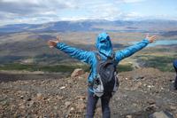 Wanderung zum Aussichtspunkt de las Torres in Torres del Paine Nationalpark in Chile