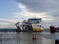 Fähre über die Magellanstraße auf die Insel Feuerland