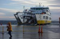 Fähre über die Magellanstraße auf die Insel Feuerland