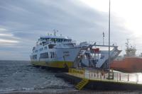 Fähre über die Magellanstraße auf die Insel Feuerland