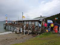 Wanderung am Beagle-Kanal im Feuerland-Nationalpark in Usuahia