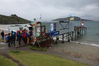 Wanderung am Beagle-Kanal im Feuerland-Nationalpark in Usuahia
