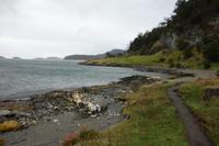 Wanderung am Beagle-Kanal im Feuerland-Nationalpark in Usuahia