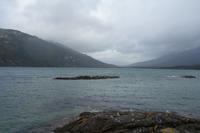 Wanderung am Beagle-Kanal im Feuerland-Nationalpark in Usuahia