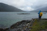 Wanderung am Beagle-Kanal im Feuerland-Nationalpark in Usuahia