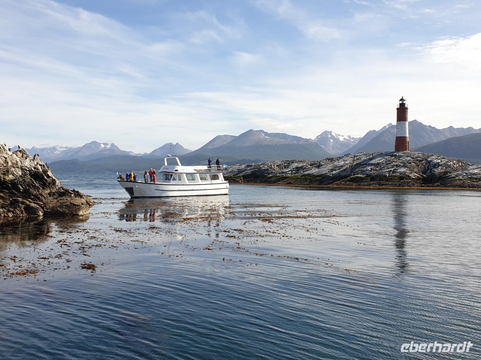 Bootsfahrt auf dem Beagle-Kanal