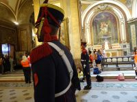 Wachablösung in der Kathedrale von Buenos Aires
