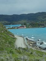 Hosteria Pehoe im Nationalpark Torres del Paine