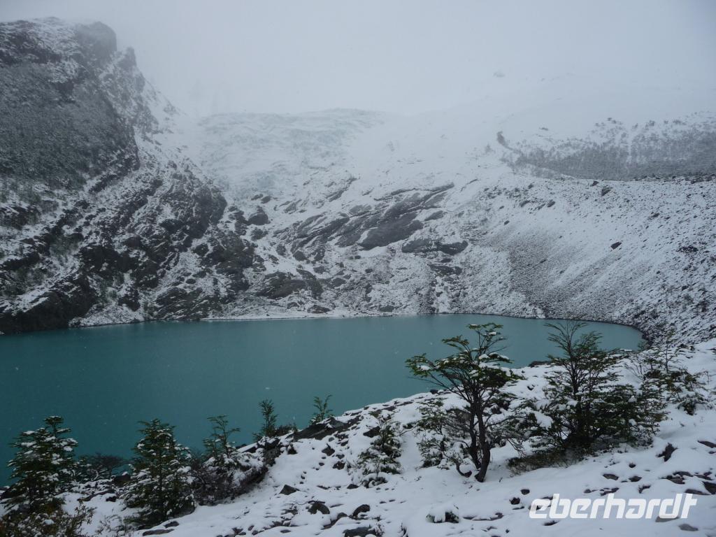Wanderung Mirador del  Glaciar Huemul