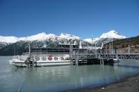 Katamaran am Perito Moreno