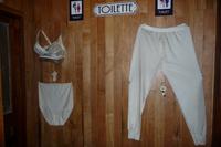 Toilette im  Restaurant El Almacen