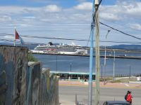 Kreuzfahrtschiff in Ushuaia