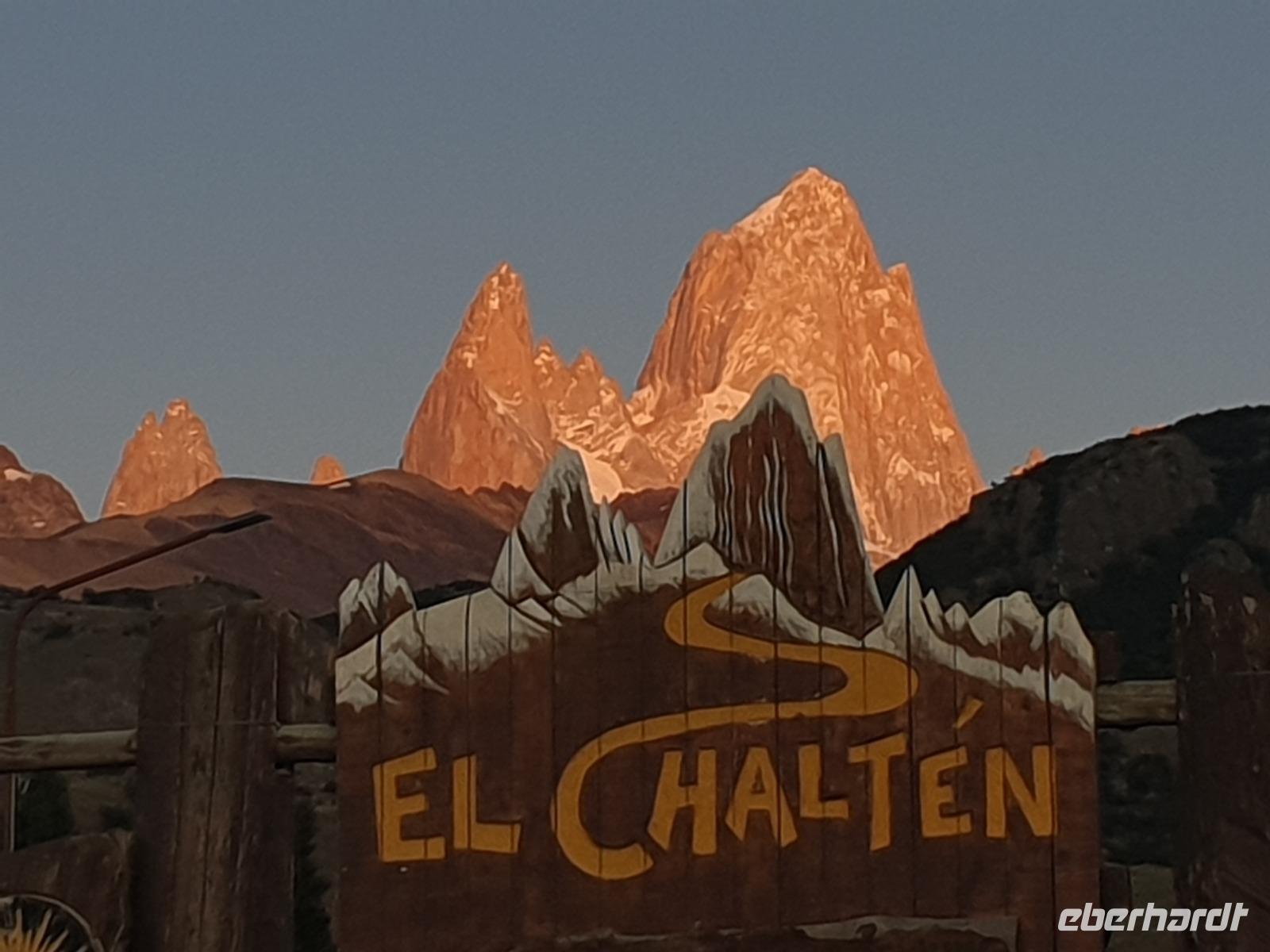 Sonnenaufgang bei El Chalten