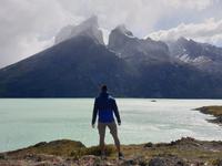 Wanderung zum Aussichtspunkt Los Cuernos in Torres del Paine Nationalpark in Chile