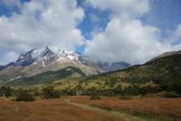 Wanderung zum Aussichtspunkt de las Torres in Torres del Paine Nationalpark in Chile