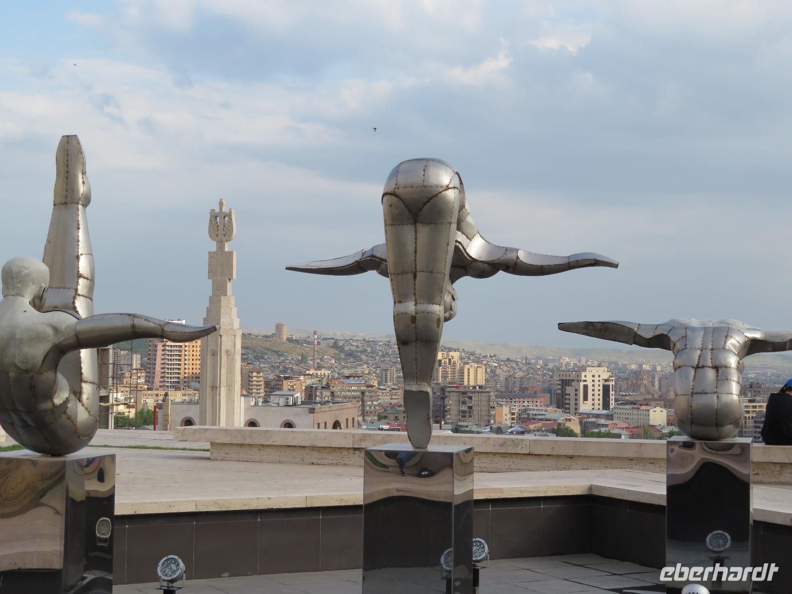 Jerevan, Moderne Kunst in der Kaskade