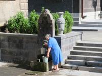 Gjumris bedeutende Stadtquellen - auch zum Wischwasser