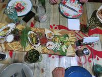 Vorspeisenbrett in Dilijan