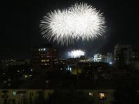 Feuerwerk zum Nationalfeiertag
