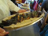 gegrillter Stör