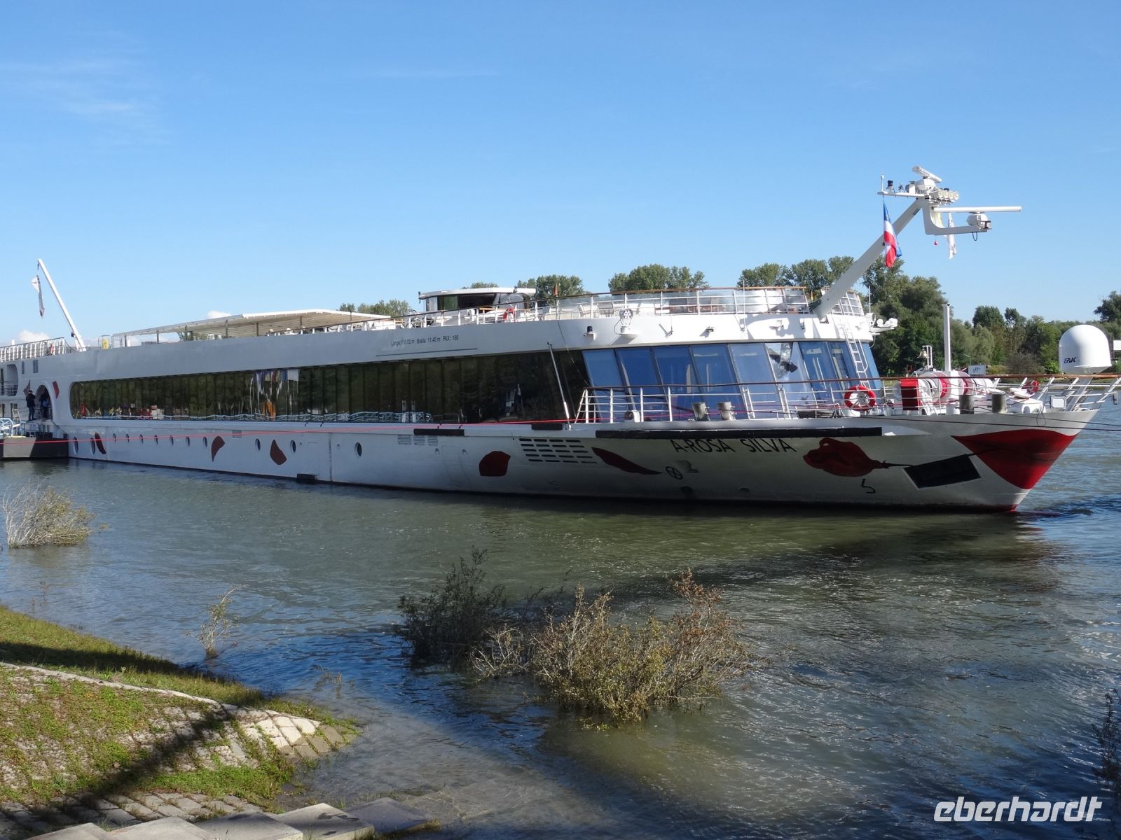 unsere A-ROSA SILVA in Germersheim