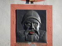 Koblenz - der Raubritter mit herausgestreckter Zunge