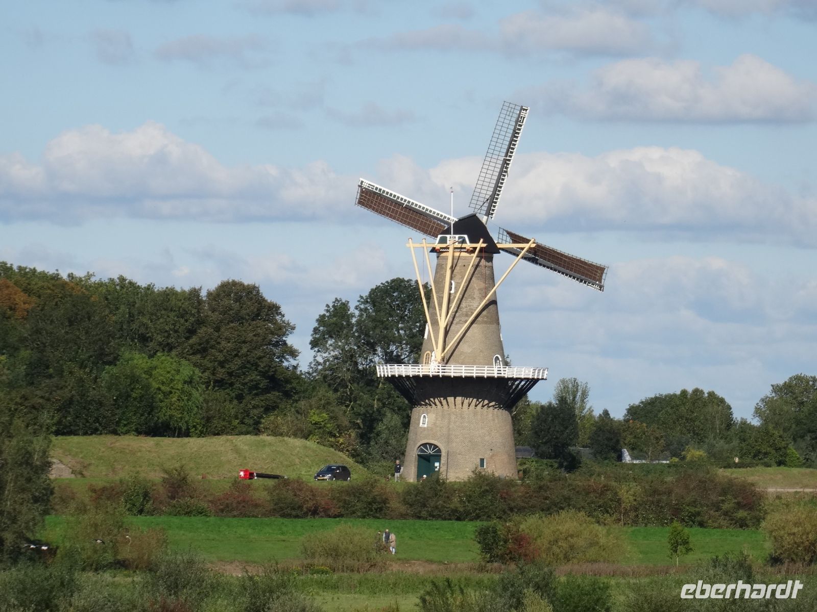 Windmühle in den Niederlanden