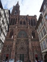 Straßburg - Blick auf die Kathedrale