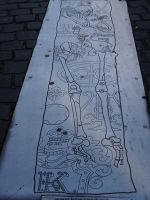 Nijmegen - Bleigrab einer römischen Frau