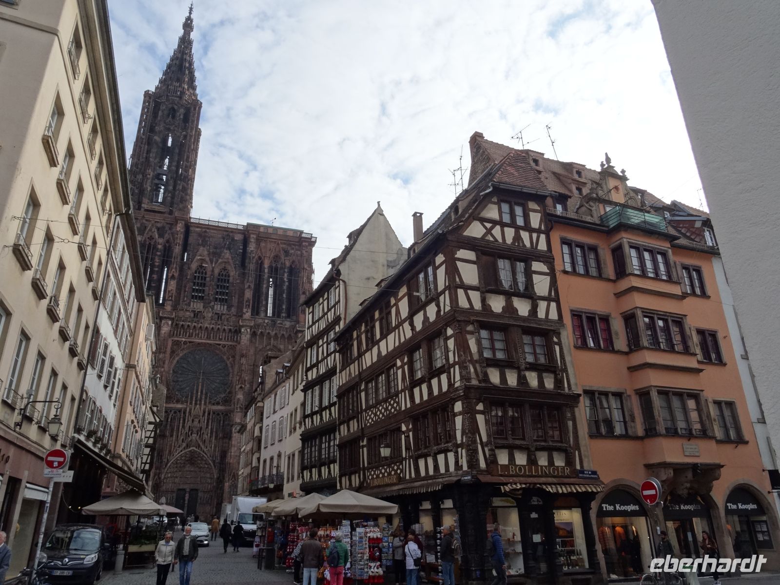 Straßburg - Blick auf die Kathedrale