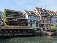 Straßburg - Fachwerkshaus an der Ill