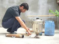 Schamachy: bei einer Familie