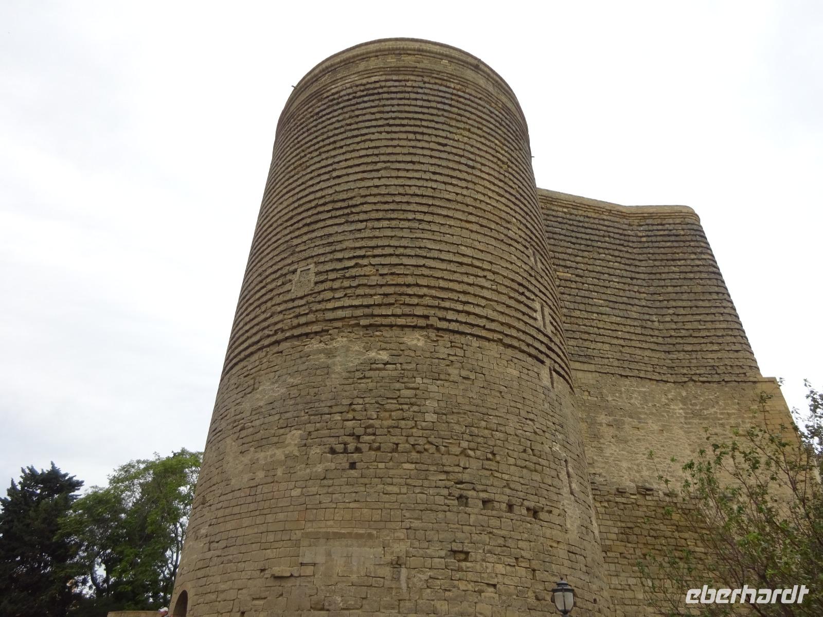 Baku: Rundfahrt/Rundgang: Jungfrauenturm