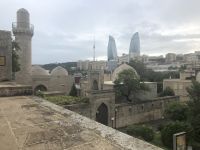 Blick vom Schirwanschahpalast