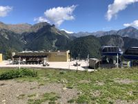 An der Mittelstation auf 1660m Höhe 2