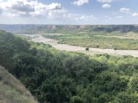 Blick vom Weingut ins Tal