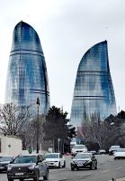 Flame Towers in Baku &ndash; &copy; Simone Willner (Eberhardt TRAVEL)