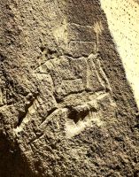 Die ersten Felszeichnungen von Qobustan &ndash; &copy; Simone Willner (Eberhardt TRAVEL)