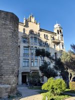 Ein Gebäude aus dem Anfang des 20. Jahrhunderts in Baku &ndash; &copy; Simone Willner (Eberhardt TRAVEL)