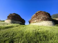 Türme der einstigen Stadtmauern von Qabala &ndash; &copy; Simone Willner (Eberhardt TRAVEL)