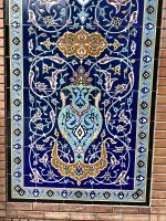Fliesenkunst im Imamzade Komplex in Ganja &ndash; &copy; Simone Willner (Eberhardt TRAVEL)
